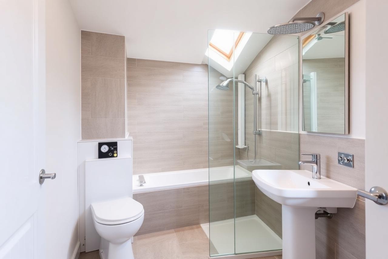 New bathroom installation