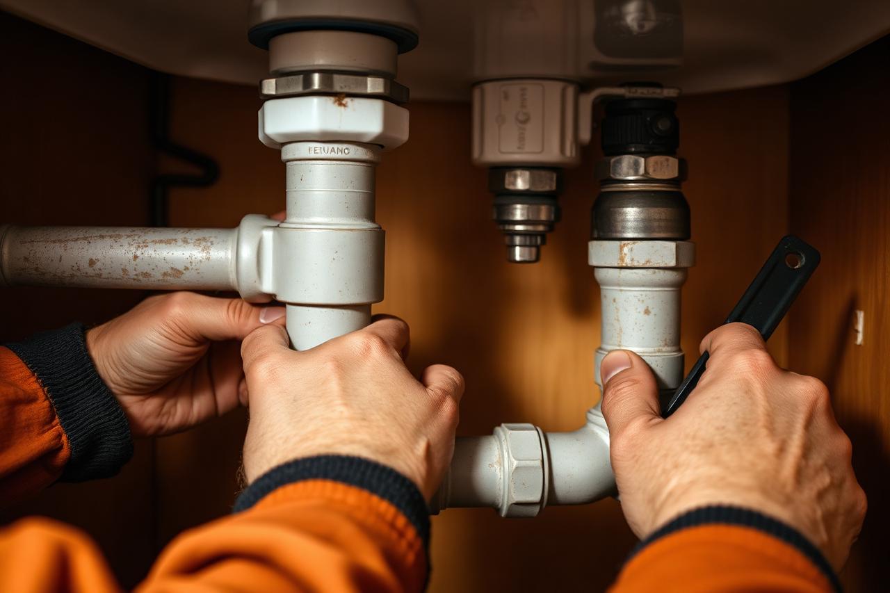 Leak repair & pipework